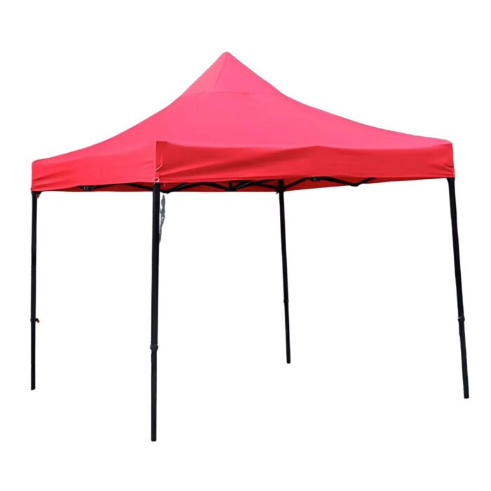 Aiko Gazebo Tent 3X3m With Semi-Automatic Black Hex Frame (Blue / Red Canvas) | Model: TENT-3X3M-H / TENT-3X3M-HD - Image 1