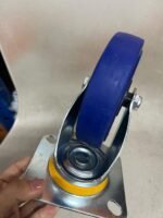 Aiko Trolley Silent Wheel (SWL) For DL300F-1 Use #280407 Blue | Model: TRLW-DL300FS-S - Image 4