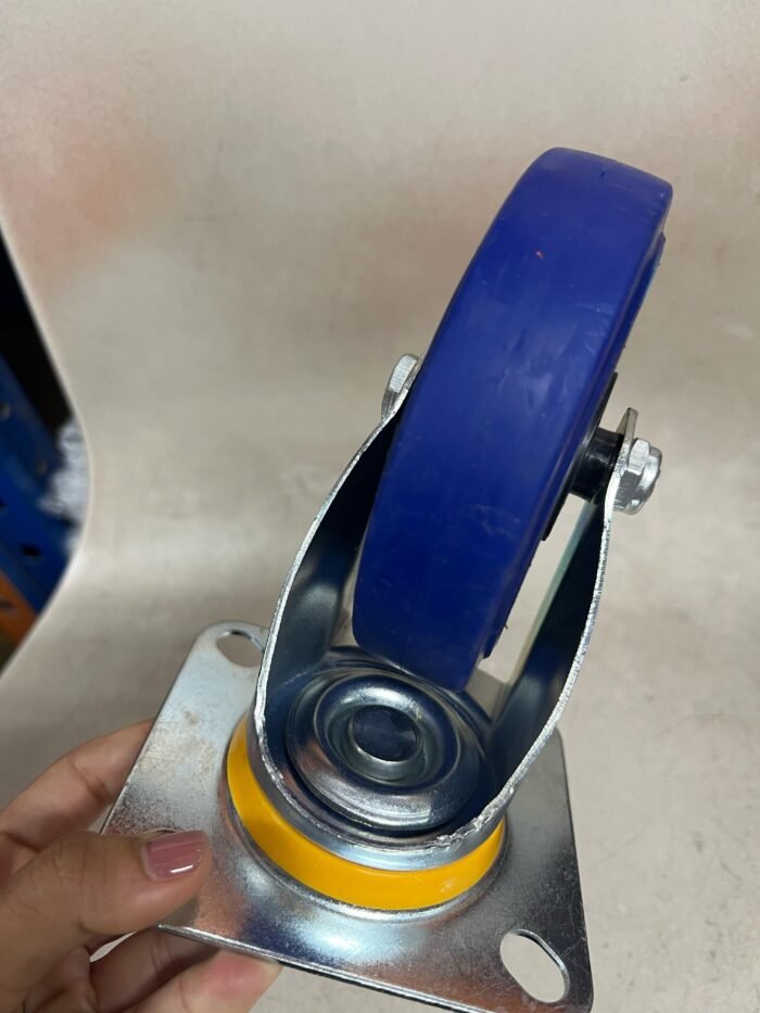 Aiko Trolley Silent Wheel (SWL) For DL300F-1 Use #280407 Blue | Model: TRLW-DL300FS-S - Image 4