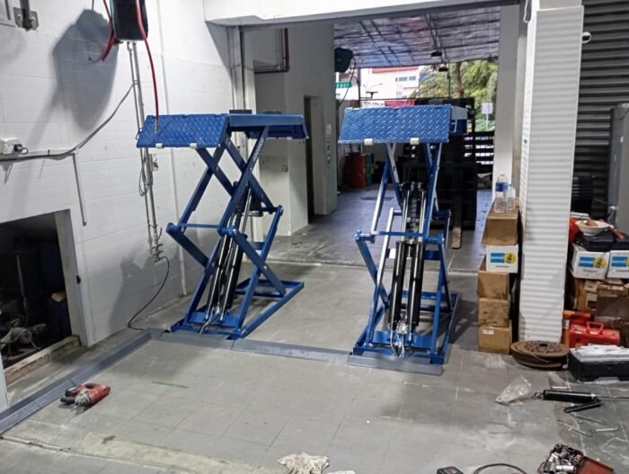 Airstrong Full Rise Car Scissor Lift U-B40AY 15V 50Hz with Installation | Model : AM-ASB400AY - Image 7