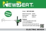 NEWBEAT 1020W Electric Cement Paint Mixer 160MM | Model : NBT-EM-160A - Image 23