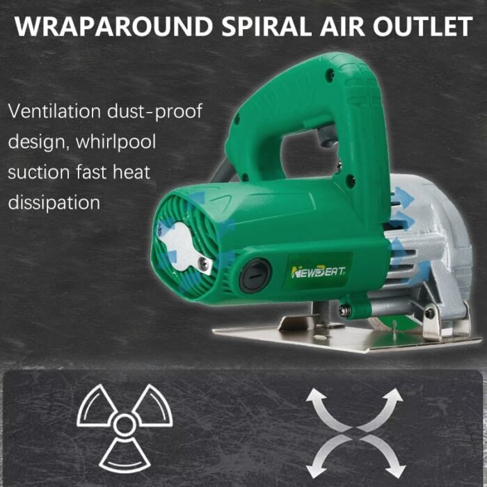 NEWBEAT 1300W Marble Cutter 110MM  | Model : NBT-MC-110B - Image 8