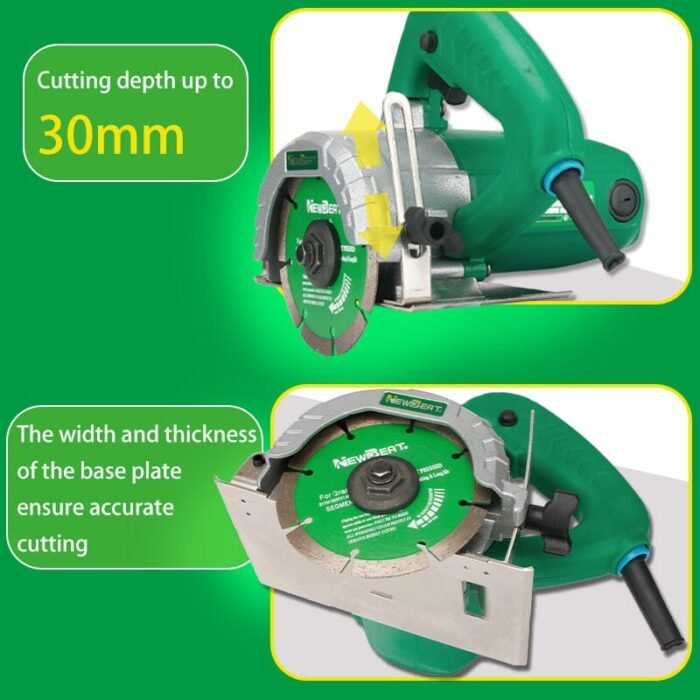 NEWBEAT 1300W Marble Cutter 110MM  | Model : NBT-MC-110B - Image 5