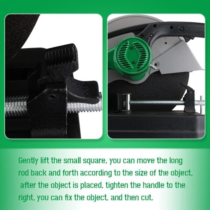 NEWBEAT 2100W 14" Cut Off Machine 355MM (Small Housing) | Model : NBT-CO-355A - Image 7