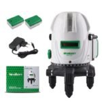 NEWBEAT 5 Line Green Laser Level with 2 Battery  | Model : NBT-LL-5A