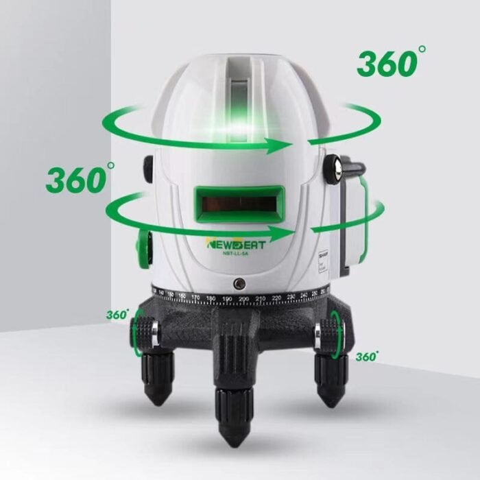 NEWBEAT 5 Line Green Laser Level with 2 Battery  | Model : NBT-LL-5A - Image 15