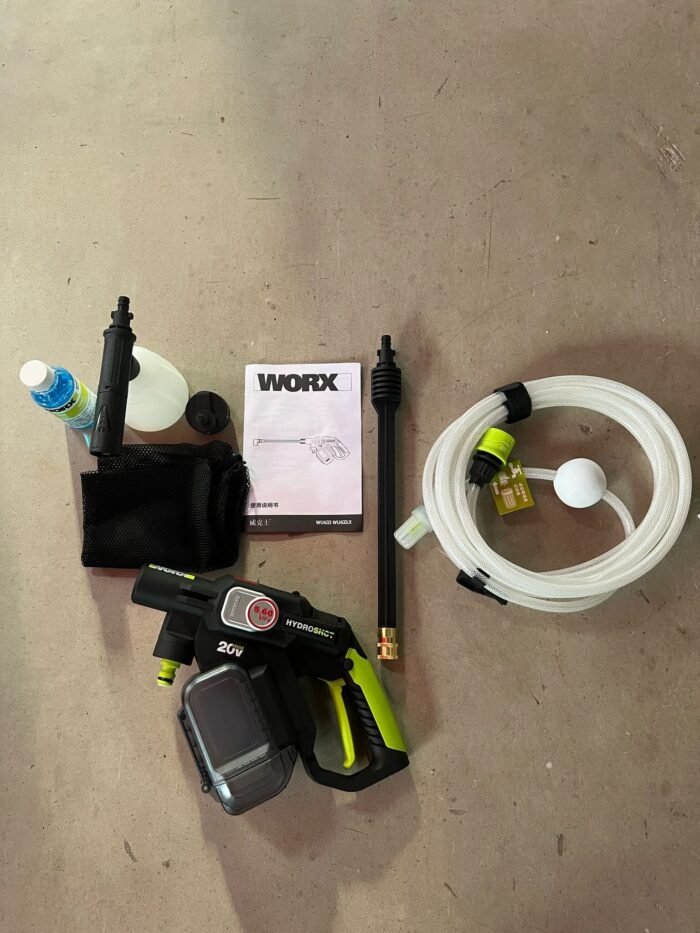 WORX Battery Operator Pressure Washer WU633.9 20V 4.0AH 6M Hose | Mode: HPW-WU633-20V - Image 4