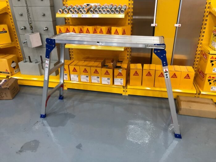 XG 2.5FT Portable Folding Aluminium Working Platform Ladder Bench | Model : L-XG118B - Image 3