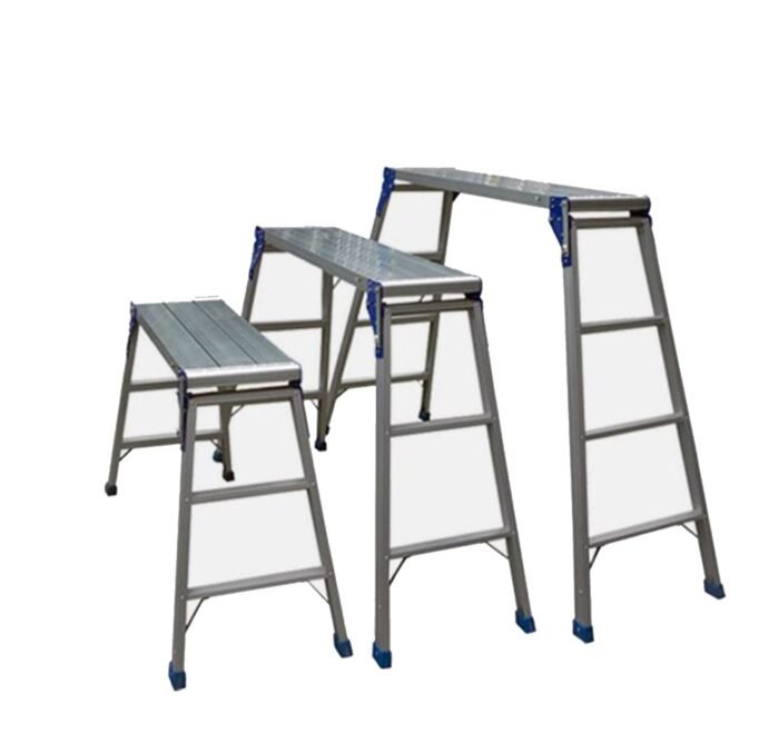 XG 2.5FT Portable Folding Aluminium Working Platform Ladder Bench | Model : L-XG118B - Image 1